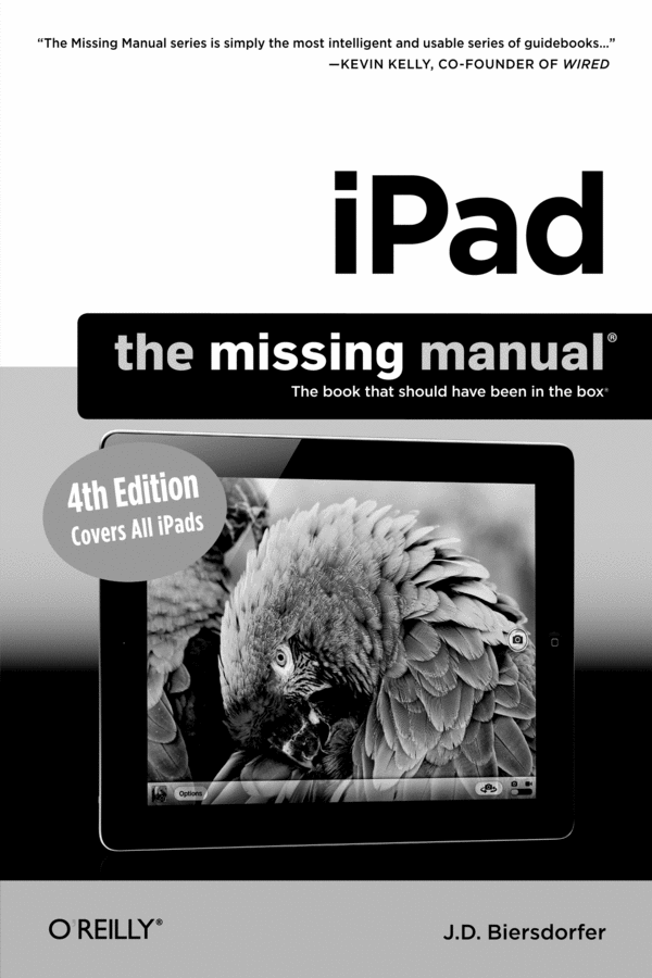 Product picture iPad: The Missing Manuals